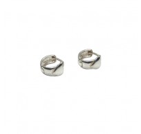 E000920 Small Sterling Silver Earrings Hallmarked 925 Handmade